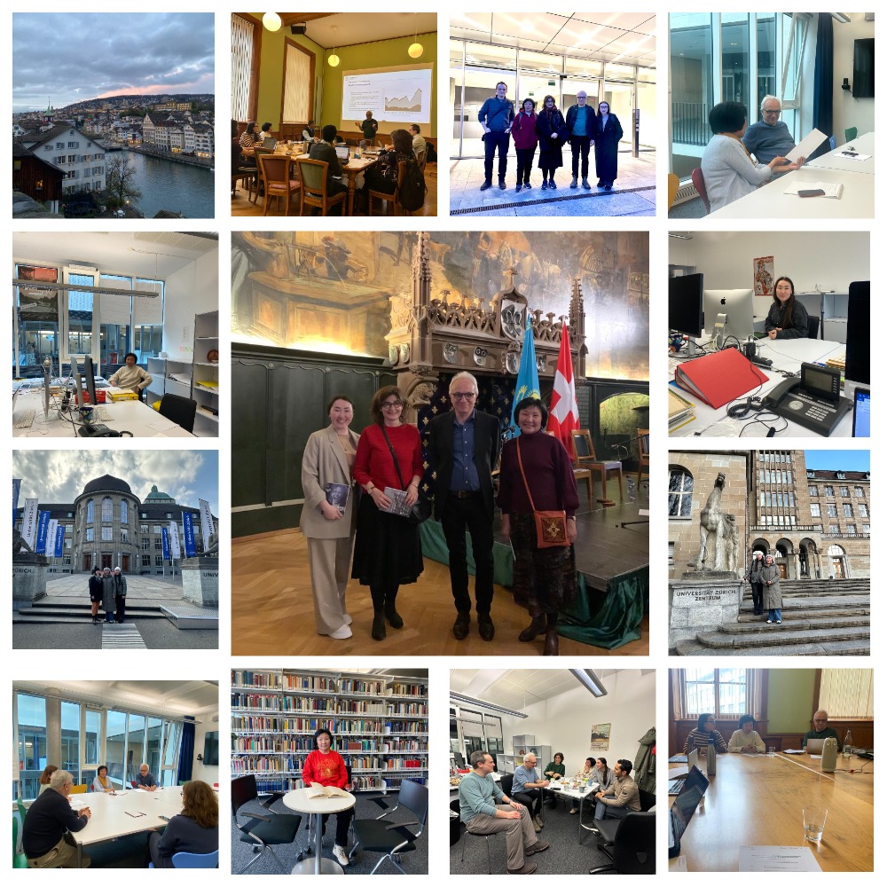 centralasialaw's tweet photo. Nazgul Baigabatova and Aliya Kashaganova shared their guest research stay experience coming from the Zhetysu University to Zurich University. The two researchers could work on their papers and participate at research activities https://t.co/acrDRoCBWm https://t.co/AzTEmIpnaY