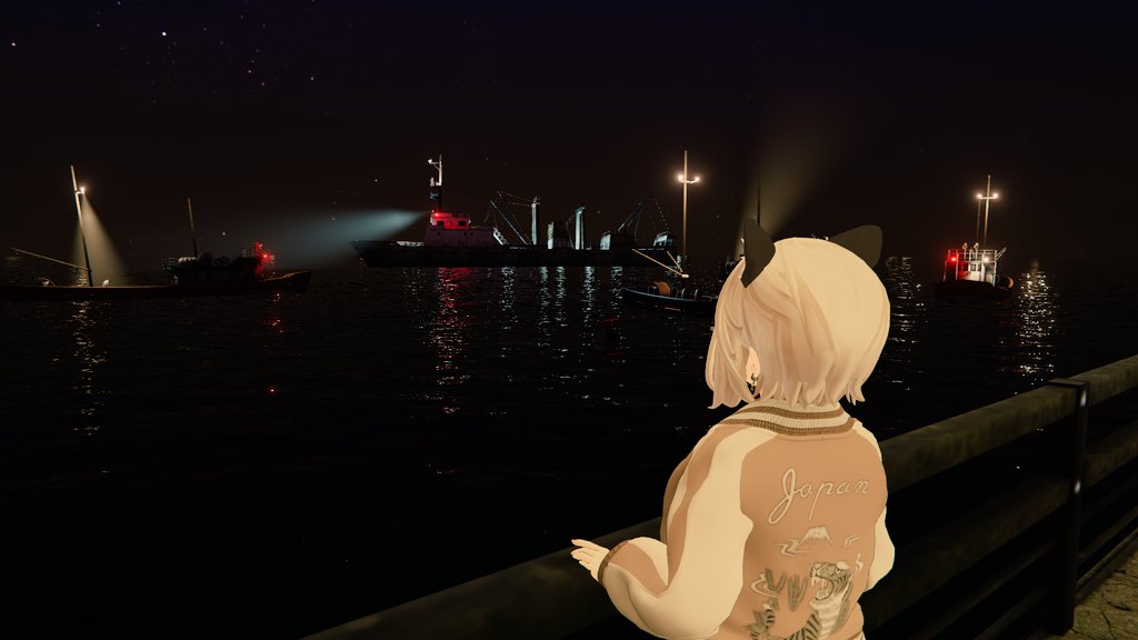 DeepMoon221's tweet photo. ❀ Face : New #Necomaid by QuQu
❀ Body : #LSbody by Legacy System Works
❀ Cloth : DOBUITA STYLE 【for Woman】For Mamuka by metasukavr
❀ World : District Roboto by Fins

VRChatの世界に足を踏み入れて早くも一月経ちました　知れば知るほど　まだまだ世界は大きく広がっていきますね🐾 https://t.co/W3oPnM4kmu