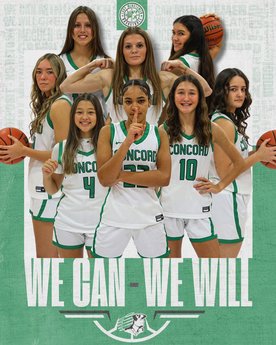 Your 2023-2024 Lady Minutemen!

#WeCanWeWill