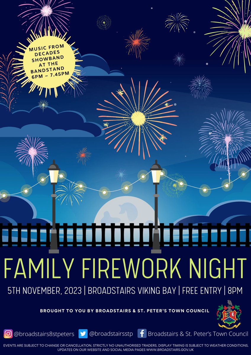 How about a weekend away with a front row seat to a coastal firework display?💥 
If you don’t want to be outside you can watch the fireworks from the comfort of Nickleby Nook - our top floor apartment with views of Viking Bay 🌊💥

#broadstairs #fireworks #kent