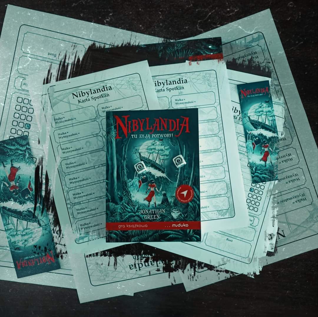 regalzksiazkami's tweet photo. 💬 NIBYLANDIA tu żyją potwory 🐉ale też okrutni piraci 🏴☠️
Gra książkowa od #Muduko autorstwa Jonathana Greena. Nie jest to tak krwawa przygoda jak Dracula, 🧛🏻ale będzie czego się bać.
👍Zdecydowanie polecam. Jeżeli nie macie pomysłu na 🎁prezent pod 🎄 choinkę.
#nibylandia https://t.co/jZmi9kYTU0