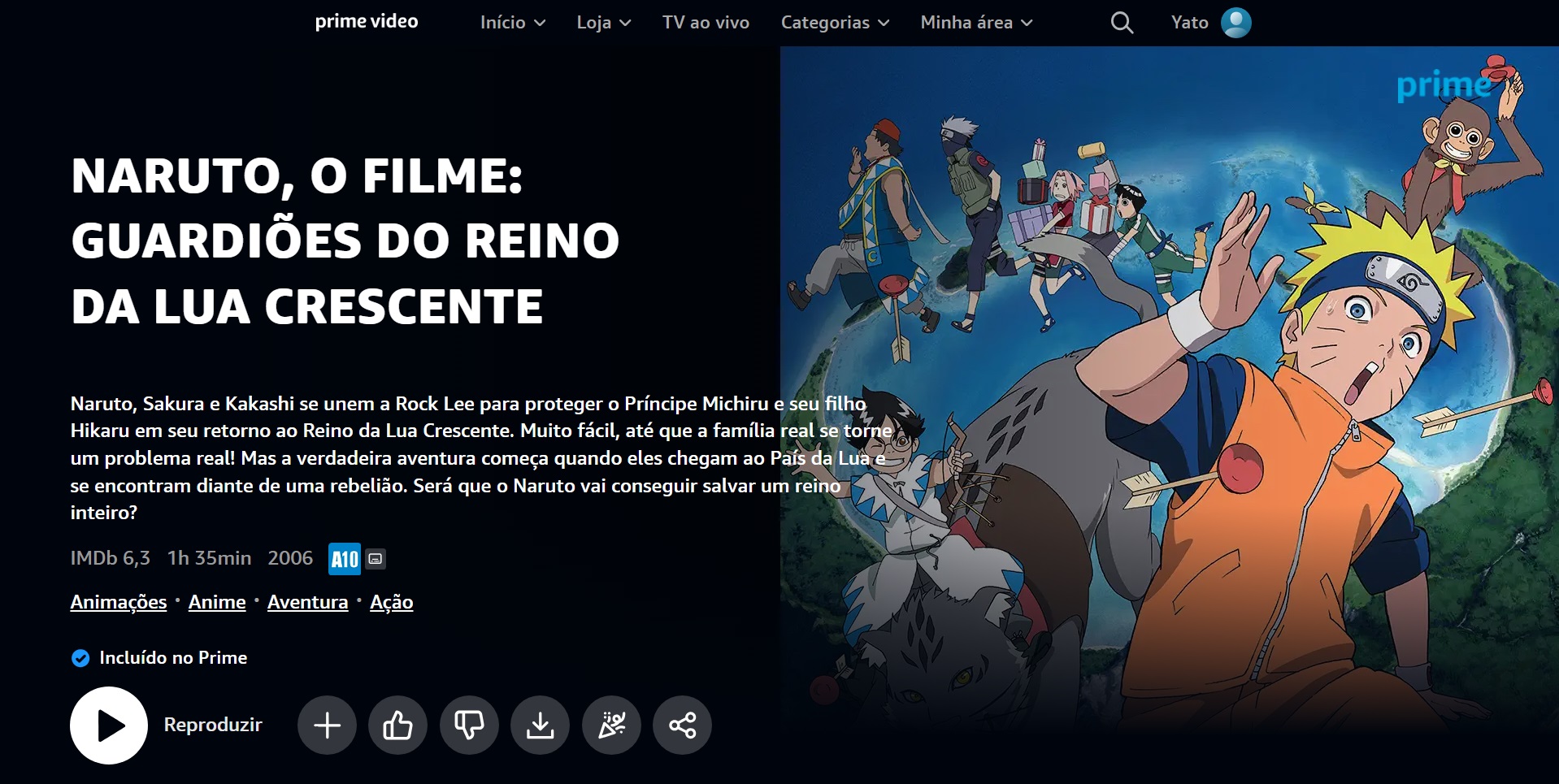Yato on X: Naruto Shippuden já está disponível na @PrimeVideoBR. 1ª  temporada completa com dublagem e legendas.  / X