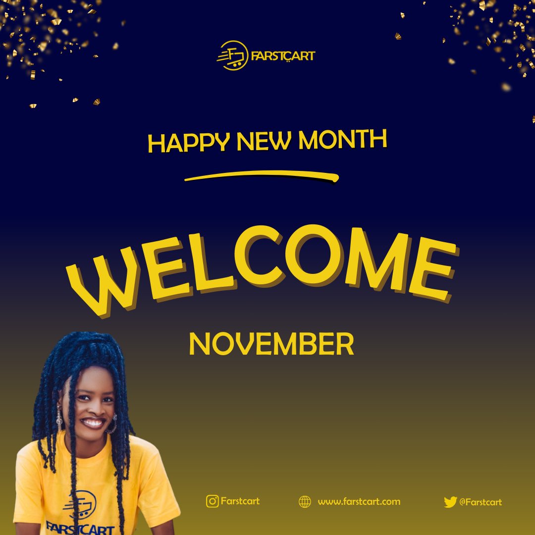 Happy new month🥳 This month you shall conquer every challenge that crosses your path and achieve your desired goal. 

#newmonth #farstcart #groceryshopping #delivery #onlinegroceryshopping