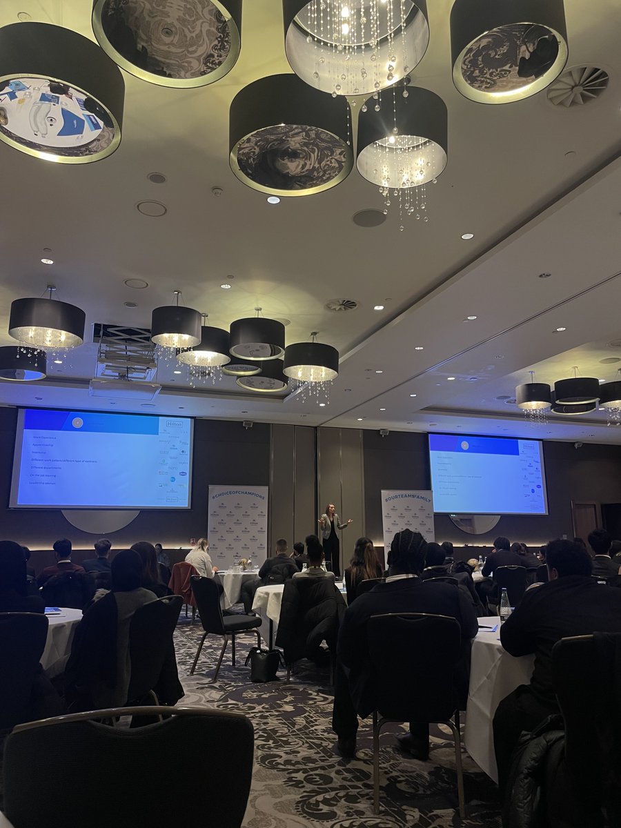 ArkSchools's tweet photo. Our Professional Pathways BTEC Business students ended the half term on a high – with a visit to @HiltonWembley! 200 Ark pupils learned about the industry from one of the top hotels, while discovering more about careers and maintaining strong mental health with @mindmapperuk. https://t.co/8EFRlAZrwp