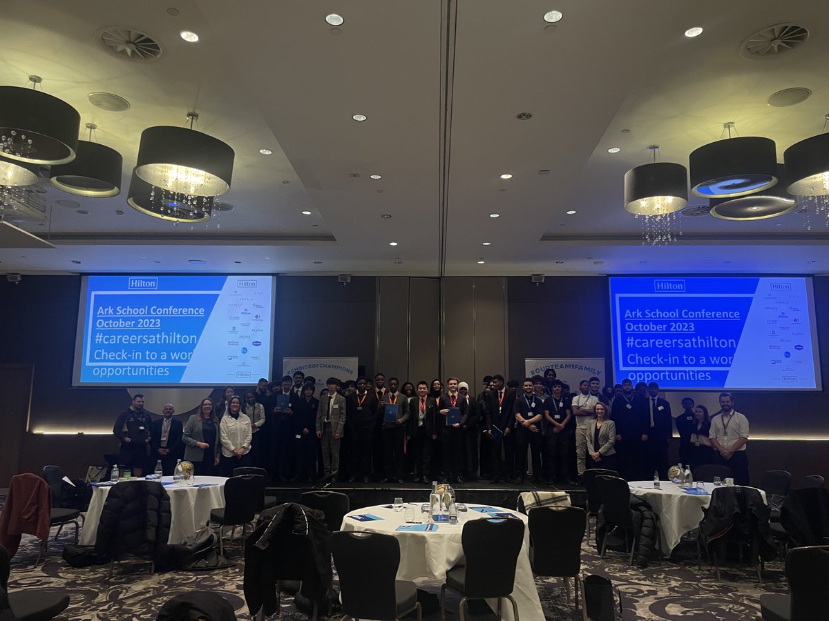 Our Professional Pathways BTEC Business students ended the half term on a high – with a visit to <a href="/HiltonWembley/">Hilton Wembley</a>! 200 Ark pupils learned about the industry from one of the top hotels, while discovering more about careers and maintaining strong mental health with <a href="/mindmapperuk/">MindMapper UK - The School of Wellbeing</a>.