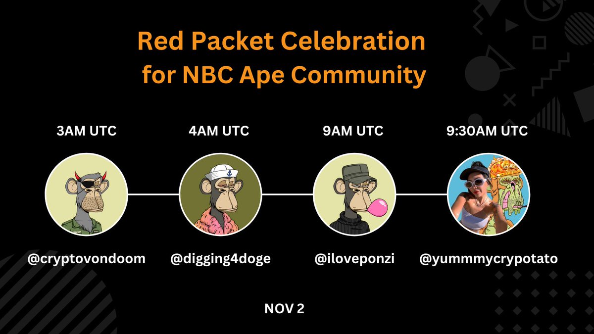 Valhalla_L2's tweet photo. More than 70 apes/mutants from @BoredApeYC have joined New Bitcoin City !🦍

To celebrate #ApeFestHK week, we’re gonna' make it rain with red envelopes 🧧🧧🧧in the @cryptovondoom, @digging4doge, @iloveponzi & @yummmycrypotato circles.

Tag your ape/mutant friends who've yet to join @NewBitcoinCity.