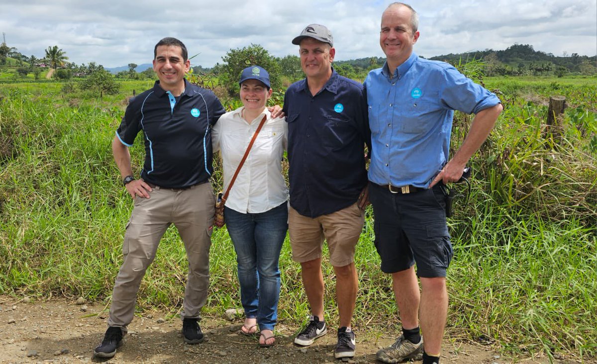Great day learning about Fijian farming systems from local farmers and scientists and the production challenges faced by many of our project partners in the Pacific Island nations. Thanks to <a href="/ACIARAustralia/">ACIAR</a> for helping to make these collaborations possible.
