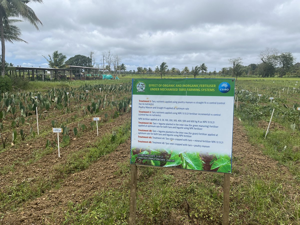 SearleRoss's tweet photo. Great day learning about Fijian farming systems from local farmers and scientists and the production challenges faced by many of our project partners in the Pacific Island nations. Thanks to @ACIARAustralia for helping to make these collaborations possible. https://t.co/QM3qrFO4F8