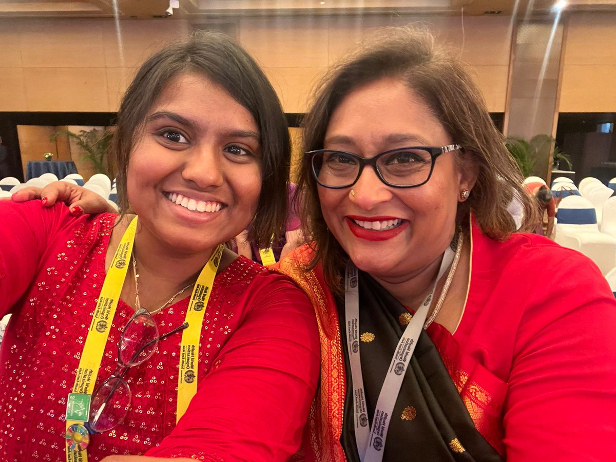 We are honored to meet the newly elected Regional Director of @WHOSEARO. Heartiest congratulations to @drSaimaWazed!✨We look forward to working together to build gender-equitable healthcare systems for all 🏥

@womeninGH @WGHBangladesh @HersheysHeaven