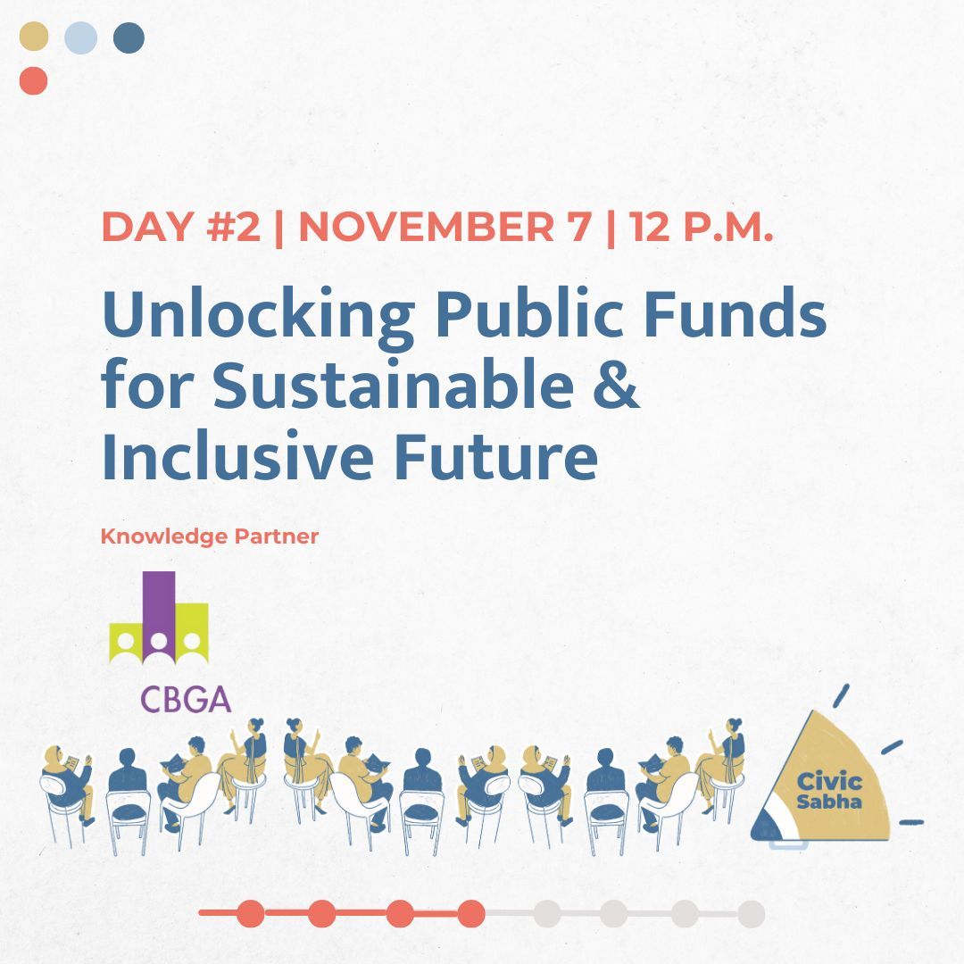CivicDataLab (@civicdatalab) on Twitter photo Workshop #3 - Unlocking Public Funds for a Sustainable & Inclusive Future 💰🌎with <a href="/CBGAIndia/">CBGA India</a>
Ideate tangible, scalable, & sustainable solutions on #green & #inclusive #budgeting with <a href="/weareraman/">Raman VR</a> & <a href="/KunduProtiva/">Dr. Protiva Kundu</a> to address #climatechange.
#CivicSabha #GreenFuture #PublicFinance Workshop #3 - Unlocking Public Funds for a Sustainable & Inclusive Future 💰🌎with <a href="/CBGAIndia/">CBGA India</a>
Ideate tangible, scalable, & sustainable solutions on #green & #inclusive #budgeting with <a href="/weareraman/">Raman VR</a> & <a href="/KunduProtiva/">Dr. Protiva Kundu</a> to address #climatechange.
#CivicSabha #GreenFuture #PublicFinance