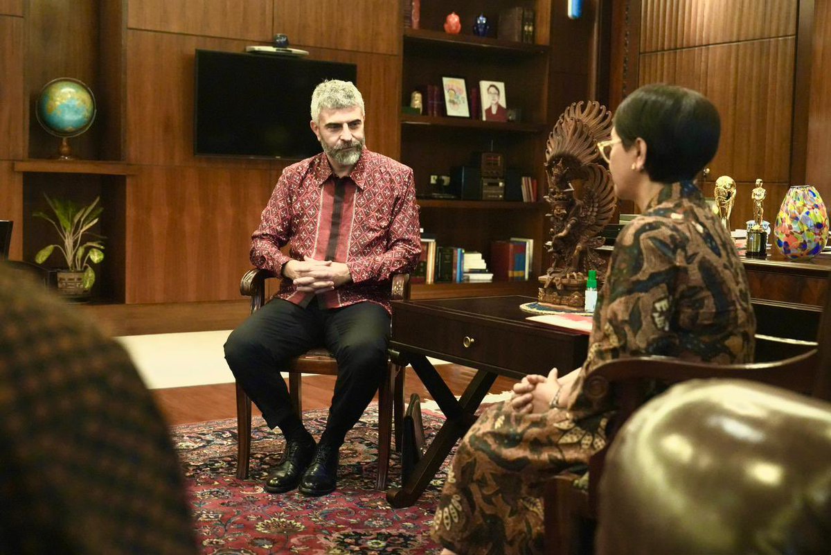 Welcoming Ambassador Nikos Panayiotou of Cyprus (01/11) &amp; the reopening of the Cyprus’ Embassy in Jakarta.