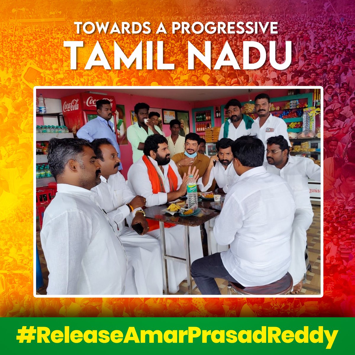 You cannot halt Tamilnadu's progress or deter our ascent by arresting us.

<a href="/annamalai_k/">K.Annamalai</a> <a href="/blsanthosh/">B L Santhosh</a> <a href="/JPNadda/">Jagat Prakash Nadda</a> <a href="/mkstalin/">M.K.Stalin - தமிழ்நாட்டை தலைகுனிய விடமாட்டேன்</a> <a href="/tnpoliceoffl/">Tamil Nadu Police</a>

#ReleaseAmarPrasadReddy