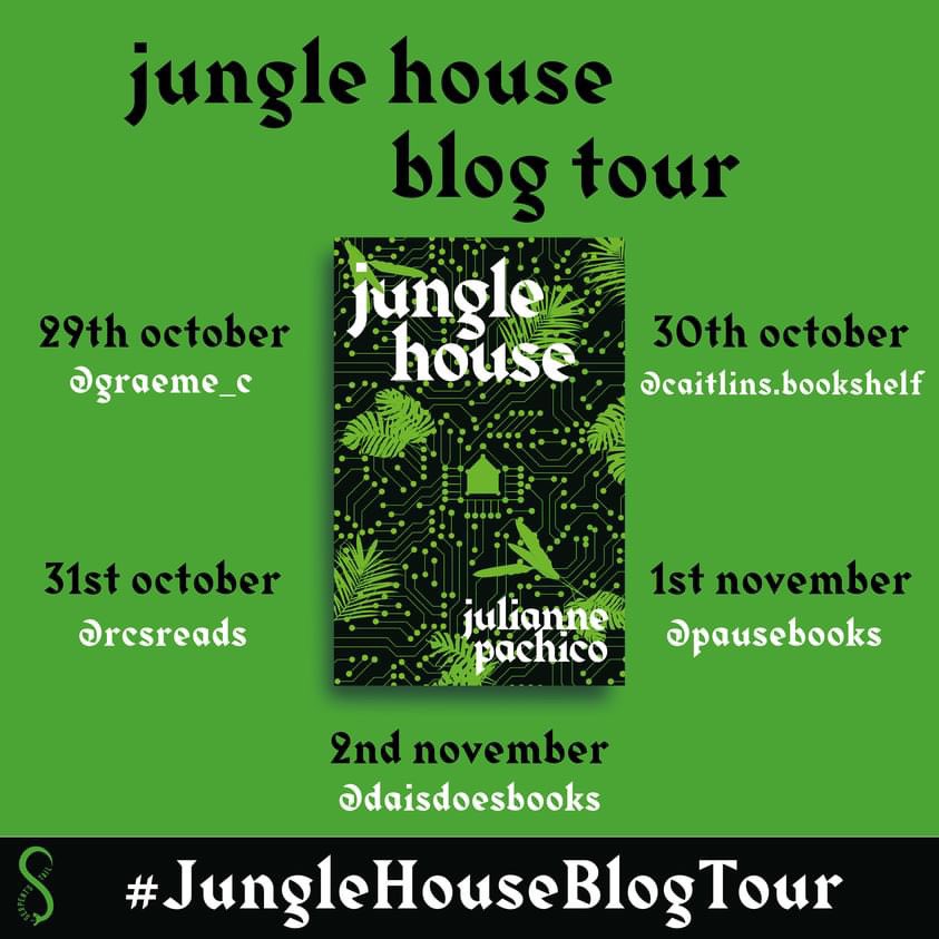 Phoebe (@phoebewhitlock1) on Twitter photo I’m on holiday at the moment and this arrived the day before I left (perfect timing!) This speculative fiction novel really dials into what it means to be human in an AI society and is FANTASTIC! Book is published tomorrow! #junglehouseblogtour <a href="/serpentstail/">Serpent's Tail</a> <a href="/juliannepachico/">Julianne Pachico</a> I’m on holiday at the moment and this arrived the day before I left (perfect timing!) This speculative fiction novel really dials into what it means to be human in an AI society and is FANTASTIC! Book is published tomorrow! #junglehouseblogtour <a href="/serpentstail/">Serpent's Tail</a> <a href="/juliannepachico/">Julianne Pachico</a>