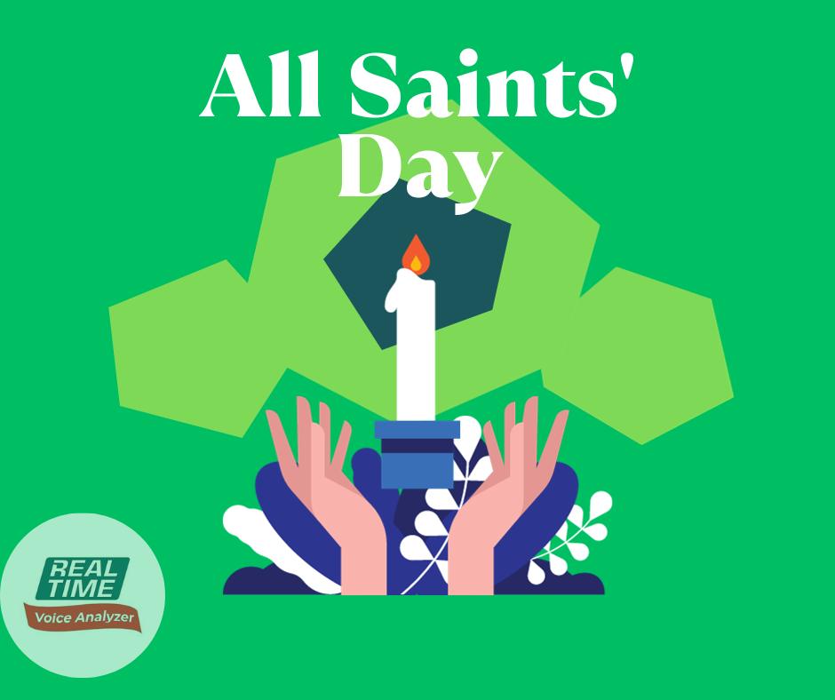 voiceanalyzer's tweet image. Remembering and honoring the saints who guide us through tough times. In their memory, we strive to make healthcare better. 🕯️

#AllSaintsDay #RealTimeVoiceAnalyzer