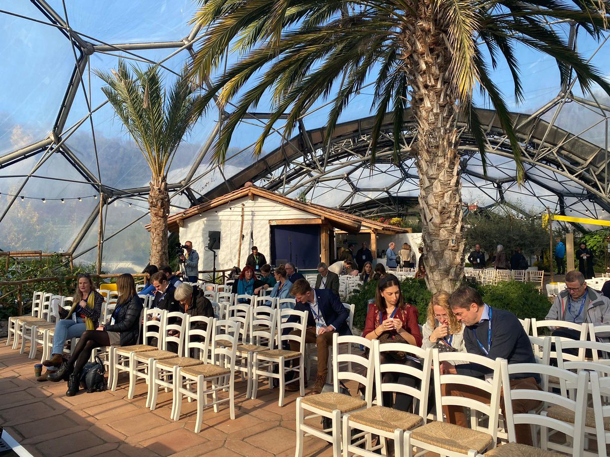 AnthropyUK's tweet photo. Our The State of our Nature session is about to start in the Mediterranean Terrace 
#Anthropy #Anthropy23 https://t.co/qsSfVeceBW