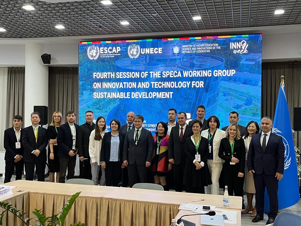 #CentralAsia is moving to become a regional #innovation hub for the #SDGs, with support from @UNECE & @UNESCAP through 🇺🇳 #SPECA to build capacities for #SustainableDevelopment policies, to support #entrepreneurship & facilitate a #CircularEconomy shift 👉ow.ly/sOq150Q2HkC