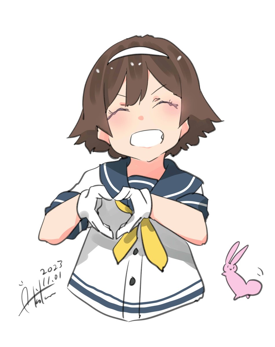 谷風(艦これ) 「谷風『がってん!』 #艦これ版深夜の真剣お絵描き60分一本勝負 #艦これ版真剣お」|あき缶@inicaのイラスト