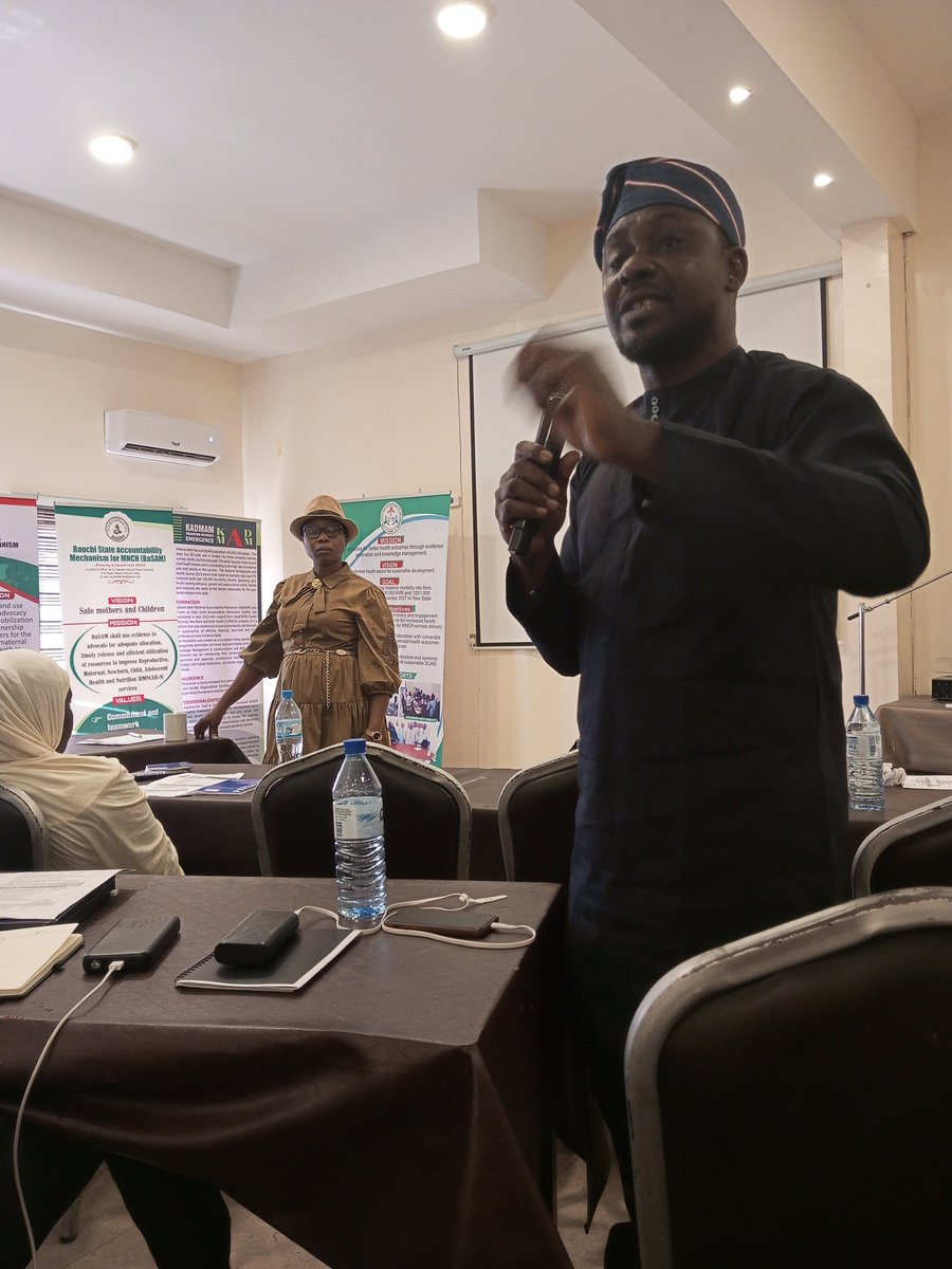 Presentations on progress made in integrating gender into the Advocacy work of the SLAMs

The SLAMs were able to showcase advocacy briefs developed, engagements held and results.
#NigeriaSLAMPeerLearningEvent 
<a href="/OptionsinHealth/">Options Consultancy Services Ltd</a>
<a href="/MamaYeNigeria/">MamaYe Nigeria</a> 
<a href="/E4AMamaYeAfrica/">E4A - MamaYe</a> 
<a href="/E4A_MamaYeKenya/">E4A Mama Ye Kenya</a>