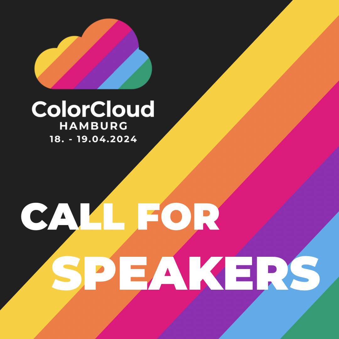 colorcloudrocks's tweet image. We are looking for speakers for ColorCloud 2024 in Hamburg! 🌈 Are you interested in sharing your knowledge about Microsoft Business Apps? Become part of the first ColorCloud speaker line-up ever!🚀

➡️ Finde more Info and submit your session here:
sessionize.com/colorcloud-ham…
