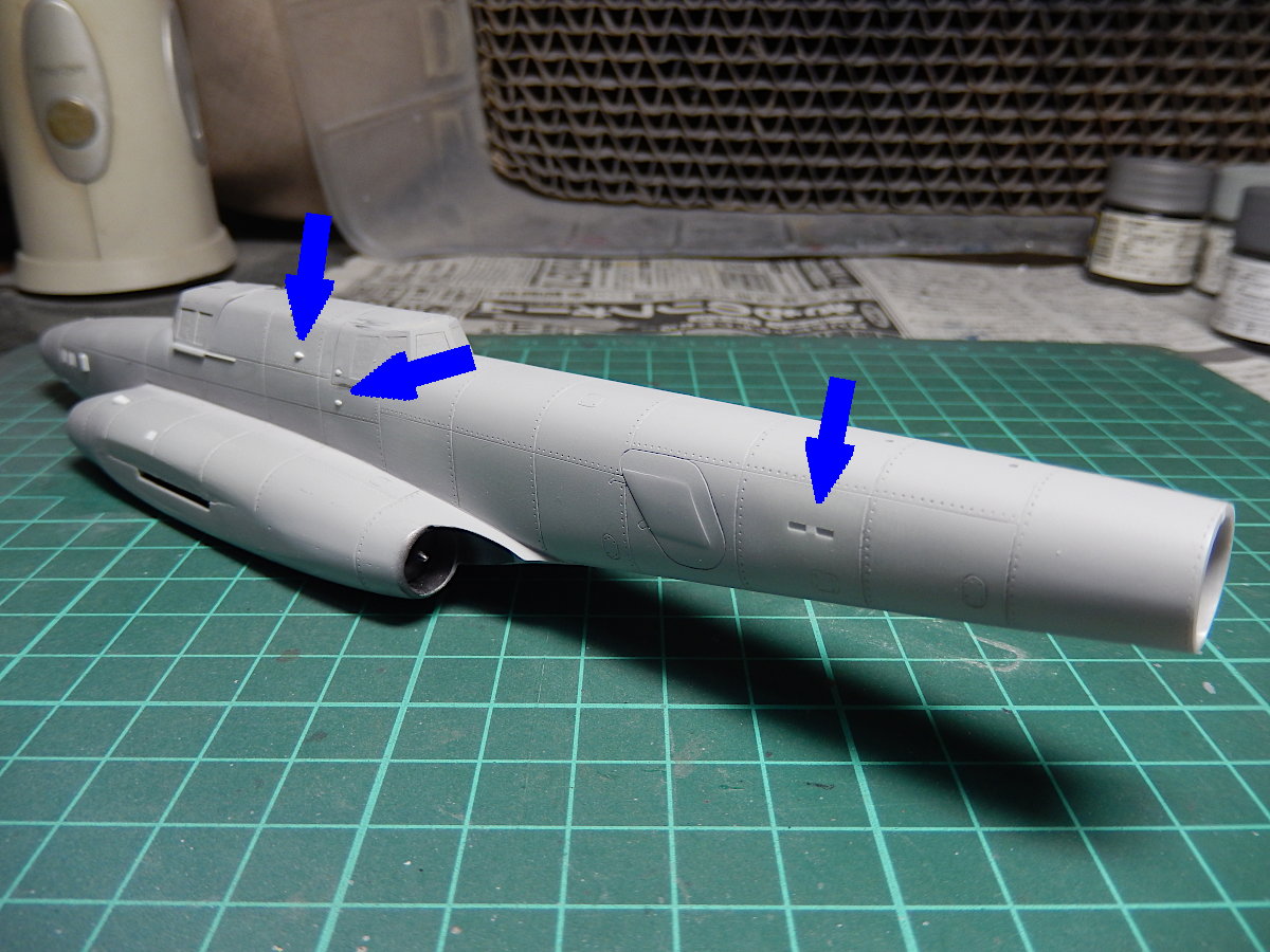 gorimodeler's tweet photo. 機体各部の細かいディテールを追加していきます。
粗い白黒写真から、心の目で何とか読み取り😅
#SAコン
#Amodel
#IL40 https://t.co/I18r0gkeWm