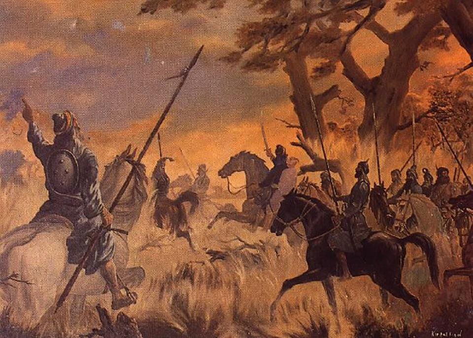 jassa84's tweet photo. “Their only homes are the saddles of their horses.They last long periods without food or rest.They sleep on horseback.

We put a bounty on their heads but their numbers keep increasing.

They’re never sad,but always singing songs of their Pirs”

Zakriya Khan,describing Sikhs,1739 https://t.co/Dm3B3PlJiL