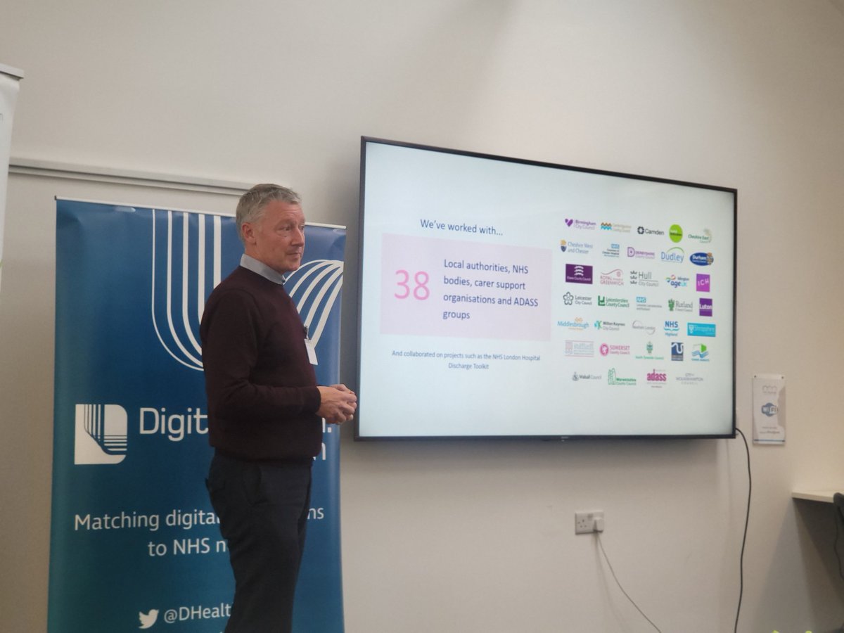 On our #DHLAccelerator @DHealthLDN Thank you @Jimmytee @DomTaylor from @MobiliseCare for sharing your success stories with our whole cohort. #learningfromeachother.