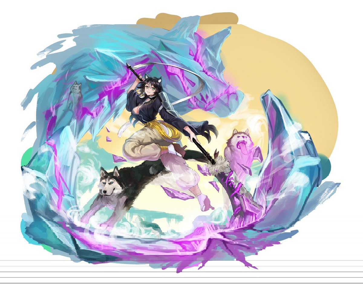 Vircilease's tweet photo. @Llewellyn_Blue This is my oc Oneechi. I would be ecstatic if you'd like to draw her. https://t.co/KhfEjMAhs3