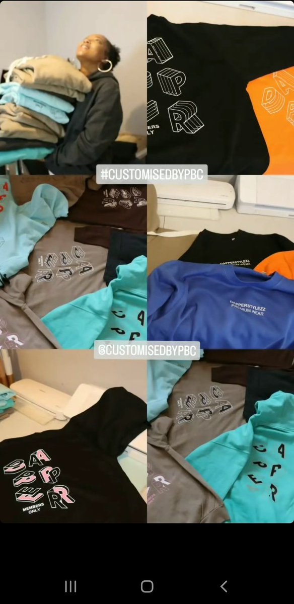 CustomisedbyPBC's tweet photo. Keeping your brand relevant and seen everytime you wear your branded apparel.

Contact details on our bio.

#customisedbypbc #phloxboardcreate https://t.co/quLwt4Xs0H
