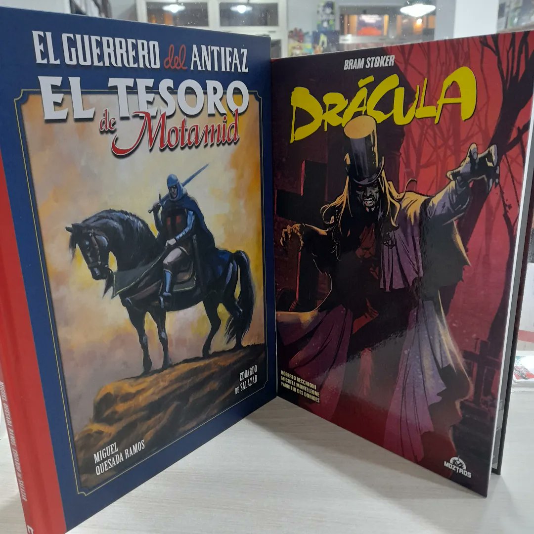 AsteriaComics's tweet photo. Novedades de Salvat @Astiberri @DolmenEditorial y @EsMoztros a la venta el 26/10/2023
#asteriacomics #salvat #astiberriediciones #dolmeneditorial #moztros https://t.co/BtDH5bcSGp