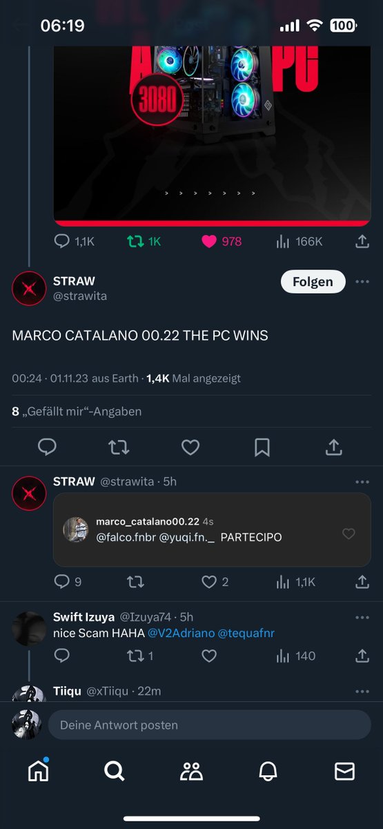 Scamiles tweet media