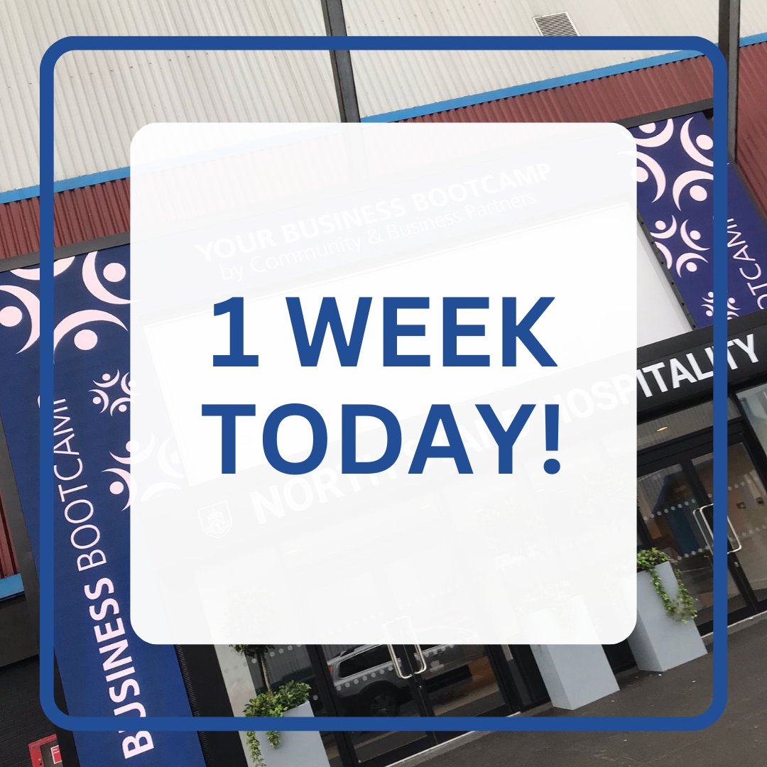 ONE WEEK TO GO! ONE WEEK TO GO! ⏳

That’s right – just one week to go until the return of Your Business Bootcamp at Burnley’s Turf Moor.

You really don’t want to miss out! 

This is a reminder to purchase your tickets before they SELL OUT! 🔗 bit.ly/44ci5yT