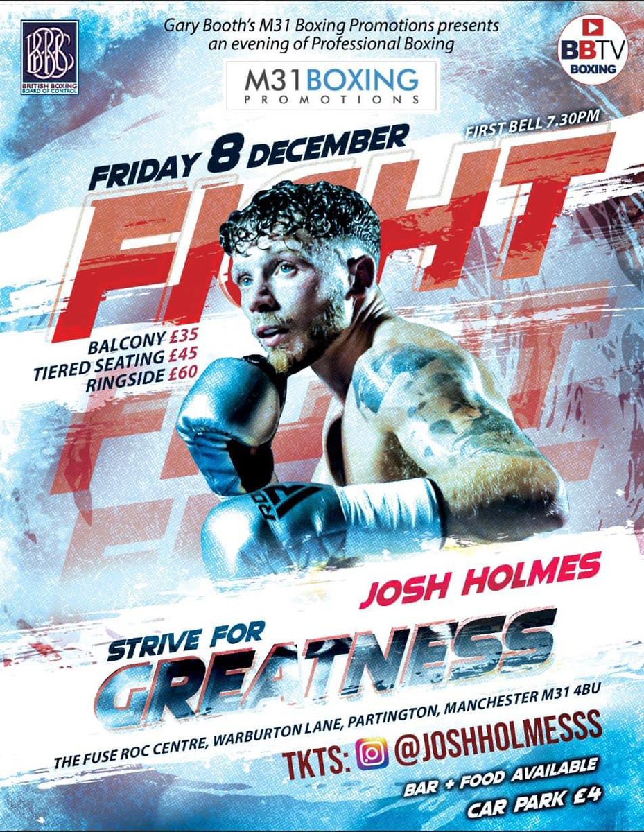 December 8th 

Message for tickets