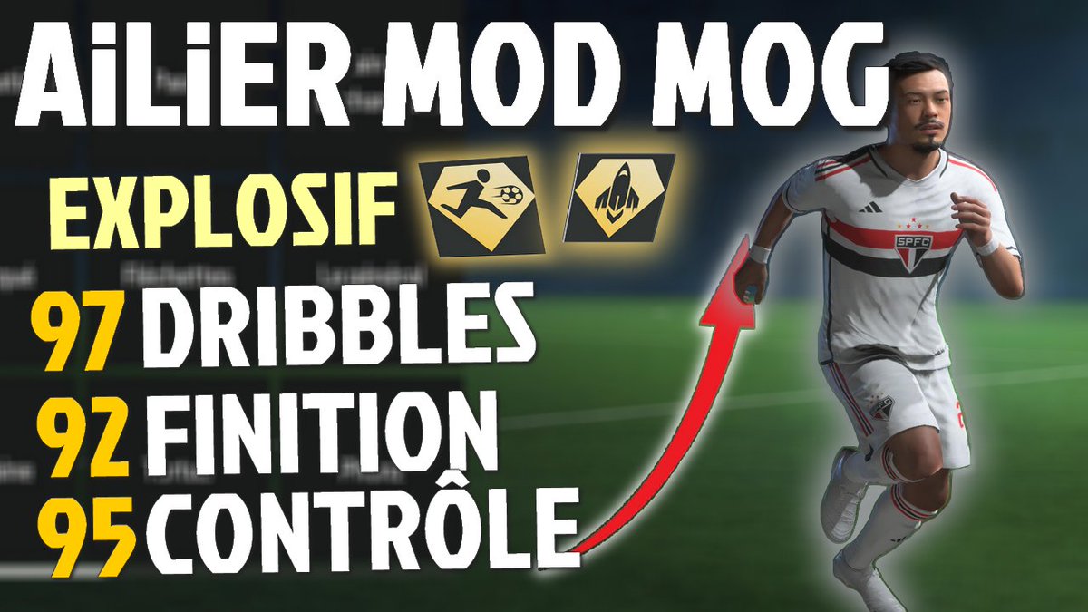 BUILD CLUB PRO EAFC 24 / META AiLiER - MOG- MOD / VITESSE / FINITION / AGILITÉ / DRIBBLES

youtu.be/EXP1Khf0y-k