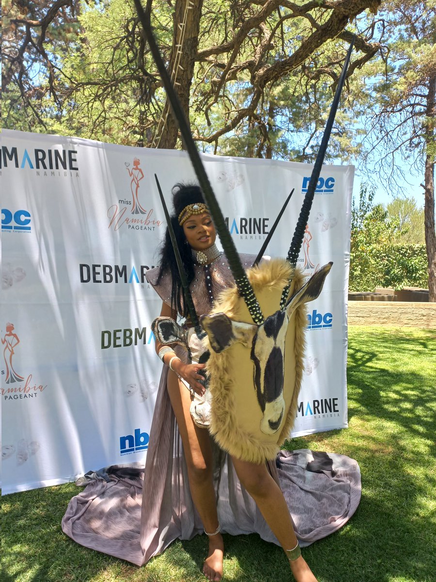 namibiansun's tweet image. JUST IN: Miss Namibia Organization has revealed the national costume Miss Namibia 2023 Jameela Uiras will be wearing when she represents the country at the 72nd Miss Universe pageant on Saturday, 18 November in San Salvador, El Salvador.
