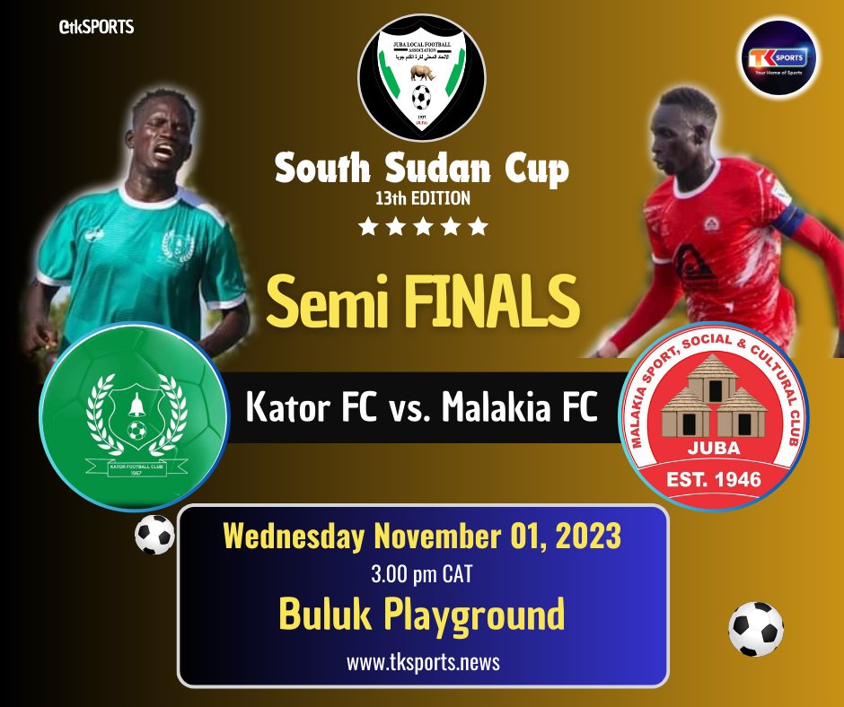 The second Semi FINALS is here, Kator face Malakia this afternoon at Buluk Playground.