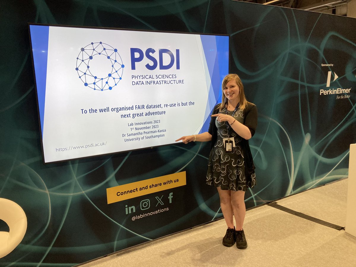 Samicat (@samikanza) on Twitter photo Had a blast delivering my talk on #FAIR datasets at <a href="/LABINNOVATIONS/">Lab Innovations</a>! I’m here all today and tomorrow so come and say hi! #data #fairdata #datascience #digital #datasharing Had a blast delivering my talk on #FAIR datasets at <a href="/LABINNOVATIONS/">Lab Innovations</a>! I’m here all today and tomorrow so come and say hi! #data #fairdata #datascience #digital #datasharing