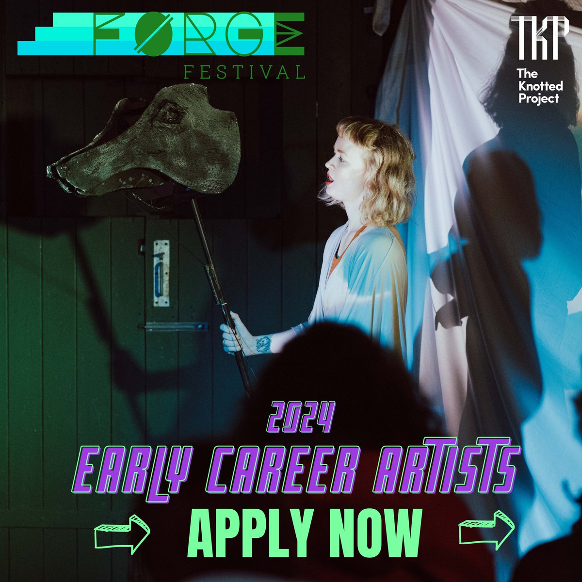 Want to become part of a thriving network of Early Career Artists whilst developing your artistic practice in Cumbria?

We're offering a £1K commission &amp; bespoke package of support for Early Career Artists as part of #ForgeFestival24!

APPLY NOW! 
theknottedproject.co.uk/forge-festival/