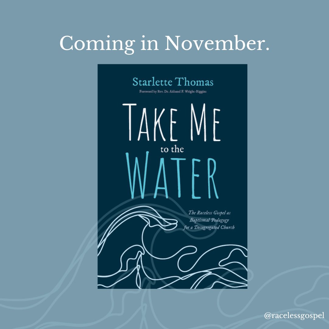 Grateful for the endorsement of the Rev. William Lamar IV (@WilliamHLamarIV) and for this beautiful invitation to jump into the pages of “Take Me to the Water.”