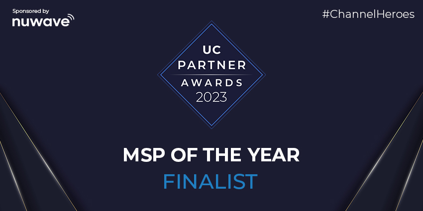 We’re #UCPartnerAwards23 finalists!

We’re thrilled to be shortlisted for the #UCPartnerAwards23 ‘MSP of the Year’ award!

This award was open to Managed Service Providers (MSP) who play a pivotal role in delivering seamless UC experiences to end-user businesses.