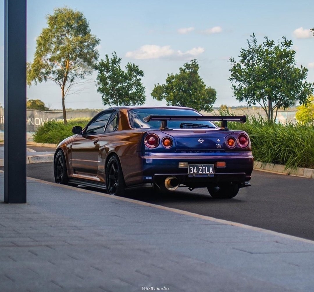 DailyGTRTM's tweet photo. Midnight Purple Nissan GTR-R34 Skyline 🔮 https://t.co/EYUUKVMl49