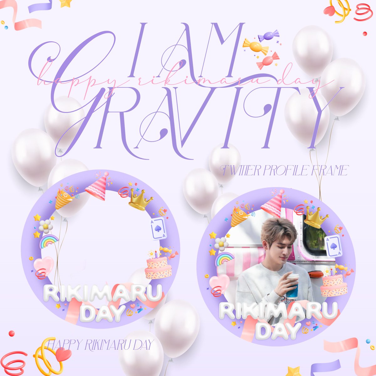 -`ღ´- 𝙏𝙬𝙞𝙩𝙩𝙚𝙧 𝙋𝙧𝙤𝙛𝙞𝙡𝙚 𝙋𝙞𝙘𝙩𝙪𝙧𝙚 𝙁𝙧𝙖𝙢𝙚 𝙛𝙤𝙧 𝙍𝙞𝙠𝙞𝙢𝙖𝙧𝙪 𝘽𝙞𝙧𝙩𝙝𝙙𝙖𝙮 -`ღ´-  

─ ❝ Rikimaru 30th Birthday ❞ ─
          ෆ #RikimaruBD2023 ෆ

มาเปลี่ยนกรอบรูปโปรไฟล์ทวิตเตอร์ ฉลองวันเกิดให้ริกิมารุกันเถอะ~!!🎂💜

❥