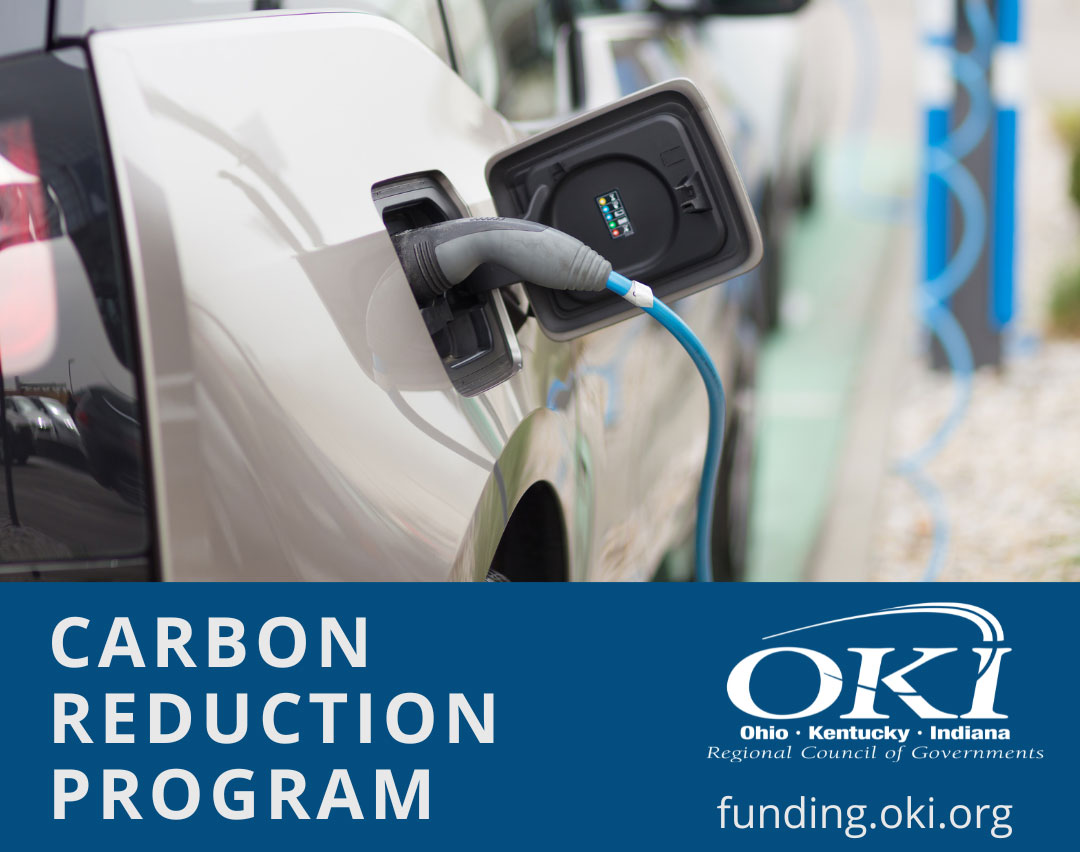 OKI is accepting applications for funding from the Carbon Reduction Program (CRP). Local jurisdictions from all three OKI states are invited to submit  until Feb 1, 2024, at 4 p.m. at funding.oki.org. 
Learn more: funding.oki.org/carbon-reducti…