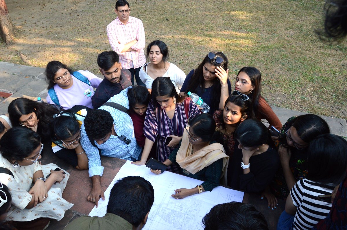 IIfmBhopal's tweet photo. Exploring the green horizons: A group of students from the Vivekanand Education Society's College of Architecture, Mumbai embarked on an enlightening visit to the Indian Institute of Forest Management, Bhopal, today.

#IIFMBhopal #VivekanandEducationSociety #EducationalExcursion https://t.co/pbFOp7kd13