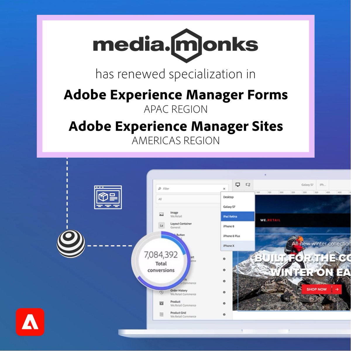 Media.Monks <a href="/MeetTheMonks/">MonksAI</a> has once again proven their expertise by renewing specialization in Adobe Experience Manager #AEM Forms (APAC) and Adobe Experience Manager Sites (Americas). 🏆💼 Congrats team— keep up the great work! #AdobePartner 

Learn more: adobe.ly/3QkqpaX