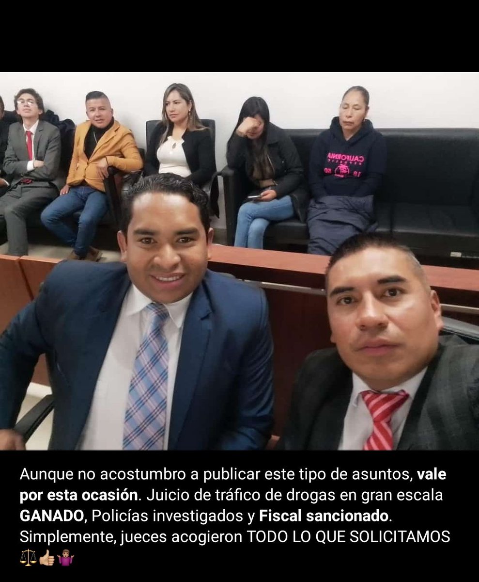 El trabajo de un abogado penalista.