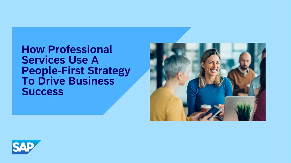 New IDC research suggests that firms who prioritize a people-driven strategy such as increasing employee productivity and efficiency see greater success.

Read the Forbes blog for more!
imsap.co/6017ul9lW