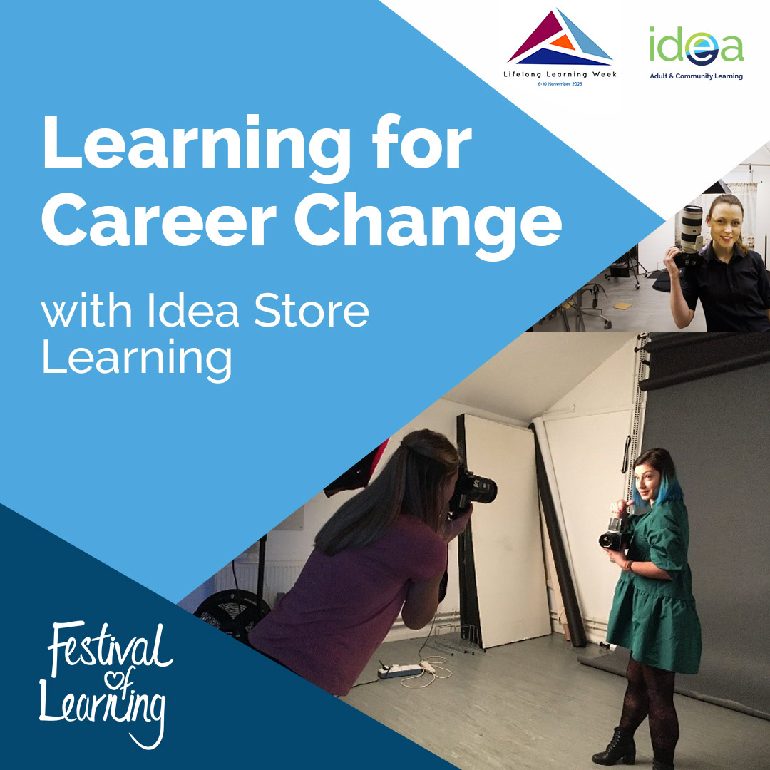 ideastores's tweet photo. "Everyone is so welcoming and knowledgeable.  It is a real pleasure to learn in such a great environment. I am beginning a career in photography because of them! "
Course search here https://t.co/feW9p3fzk1
#IdeaStoreLearning
#Numberconfidenceweek
#FestivalofLearning
#FoLAwards https://t.co/R6Bs2ACifg