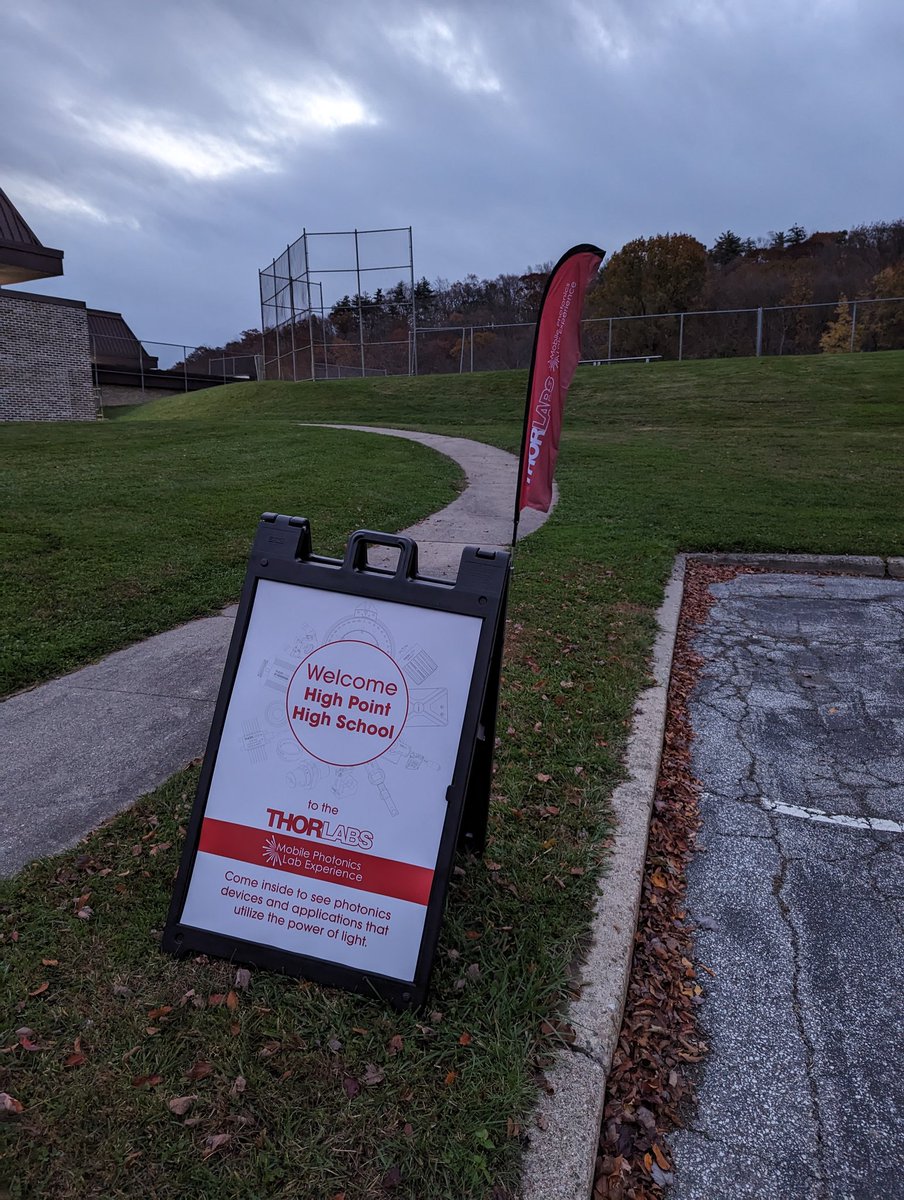 Today we welcome the <a href="/Thorlabs/">Thorlabs</a> Mobile #Photonics Lab Experience to <a href="/HPRwildcats/">High Point Regional High School</a>.  We value this long time community partner and look forward to more opportunities to work together!  <a href="/1SussexCoNJDOE/">Sussex County NJDOE</a> <a href="/JonTallamy/">Jon Tallamy</a> <a href="/NJSTEMPathways/">New Jersey STEM Pathways Network</a> <a href="/SeamusWCampbell/">Seamus Campbell</a>