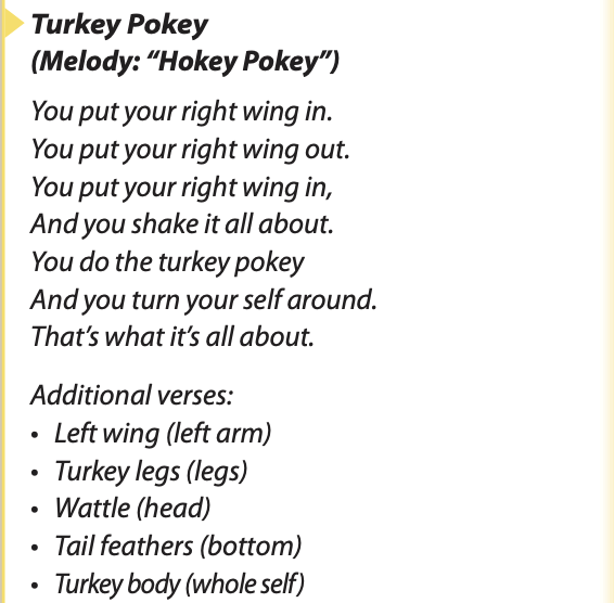 Starfalledu's tweet photo. A fun song for November!
View in Starfall Pre-K Fall Holiday Lesson Plans.
https://t.co/85W2KGaoBP
#turkeytime #thankful #singandlearn https://t.co/AX6zHLpmnb