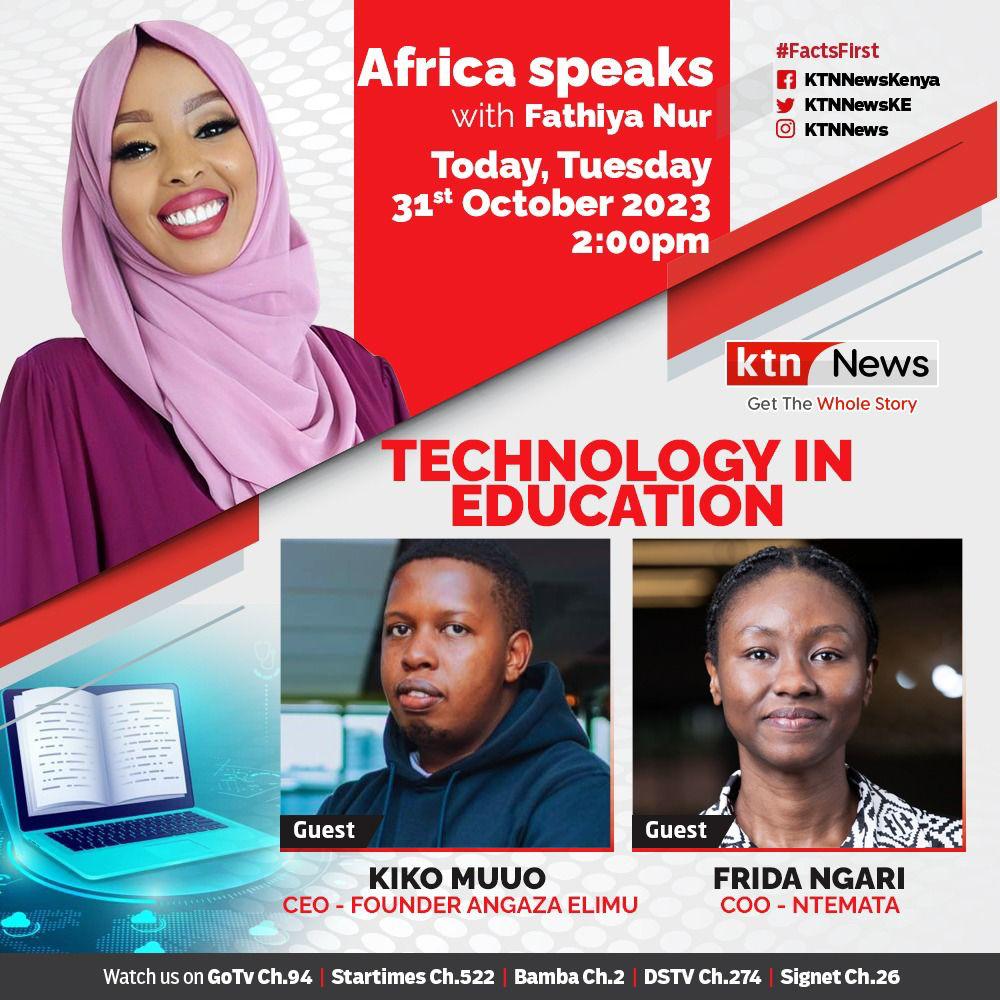 Yesterday we were honored to have our C.E.O @kikomuuo featured on @ktnnews to talk about e-assessment and digital learning and how technology in education is shaping the future of learners. Follow @KalamuElearning